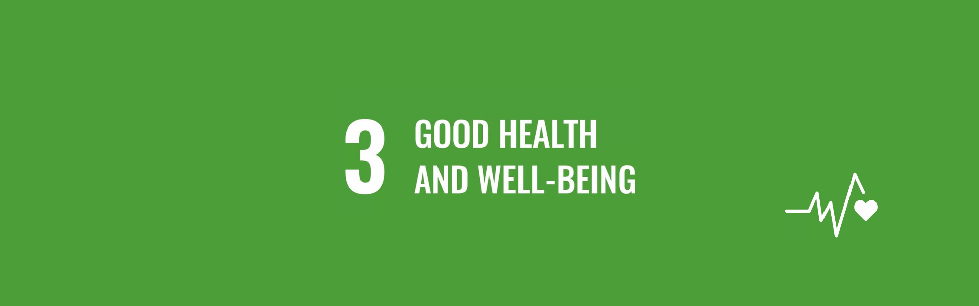 SDG 3 Banner