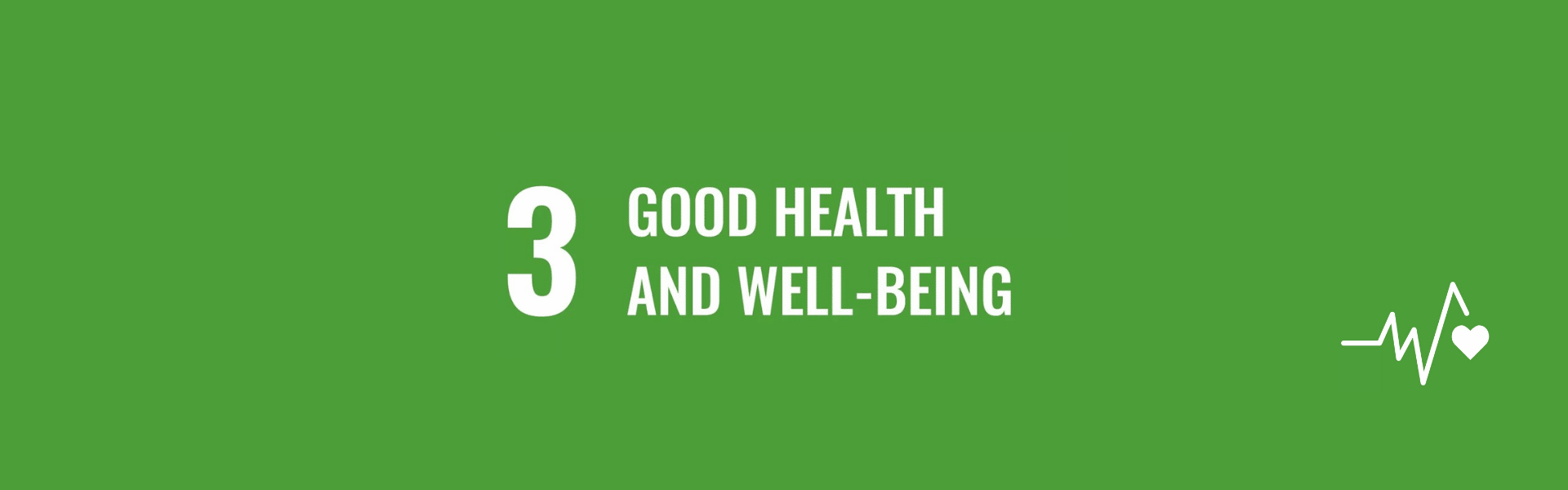 SDG 3 Banner