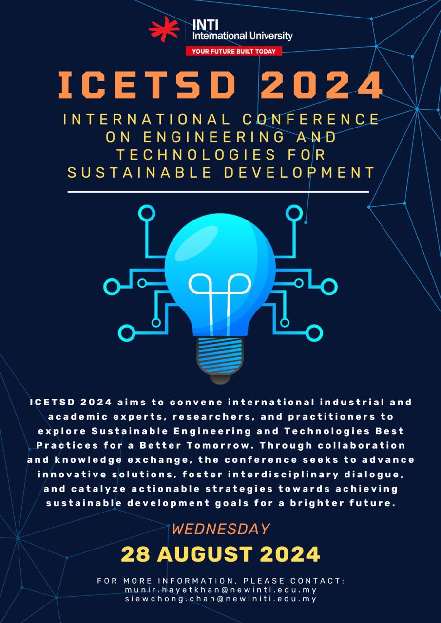 Engineering and Technologies for Sustainable Development