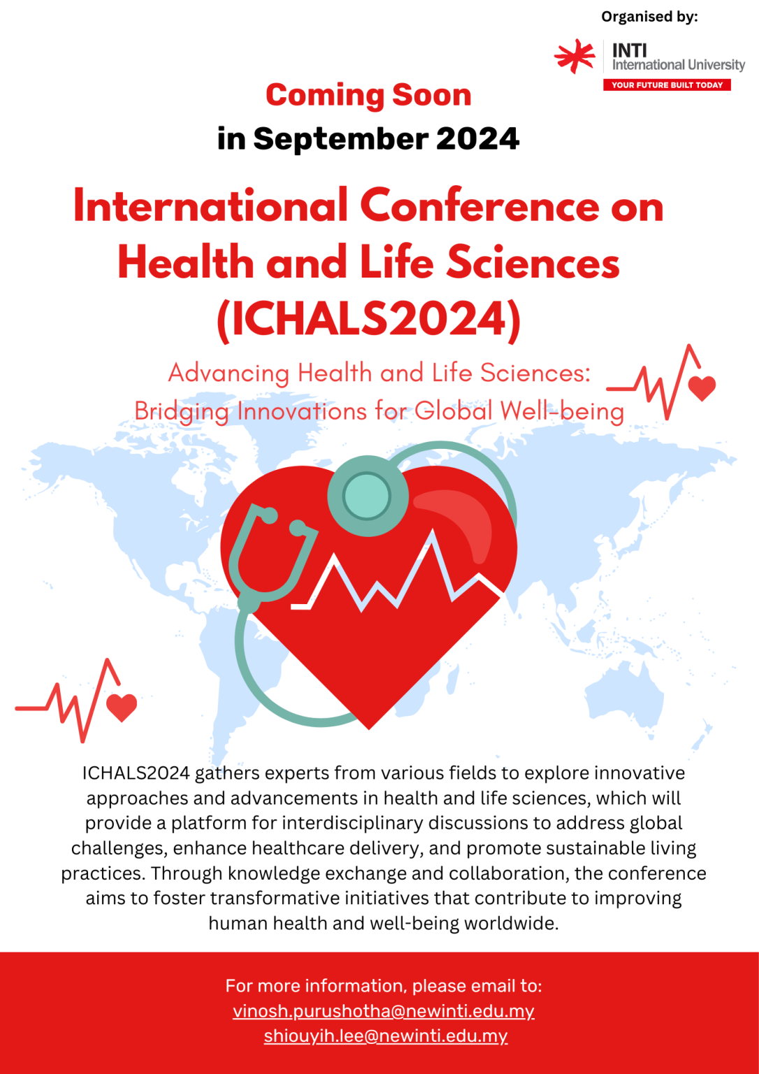 International Conference on Health and Life Sciences 2024