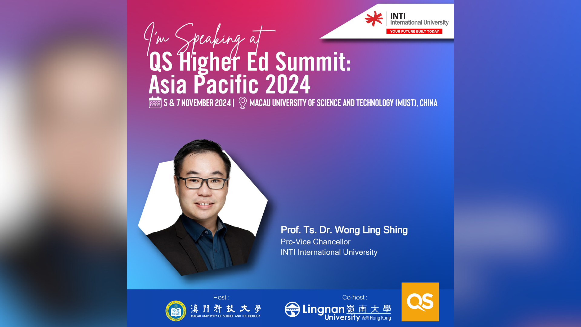 Professor Ts. Dr. Ling Shing Wong