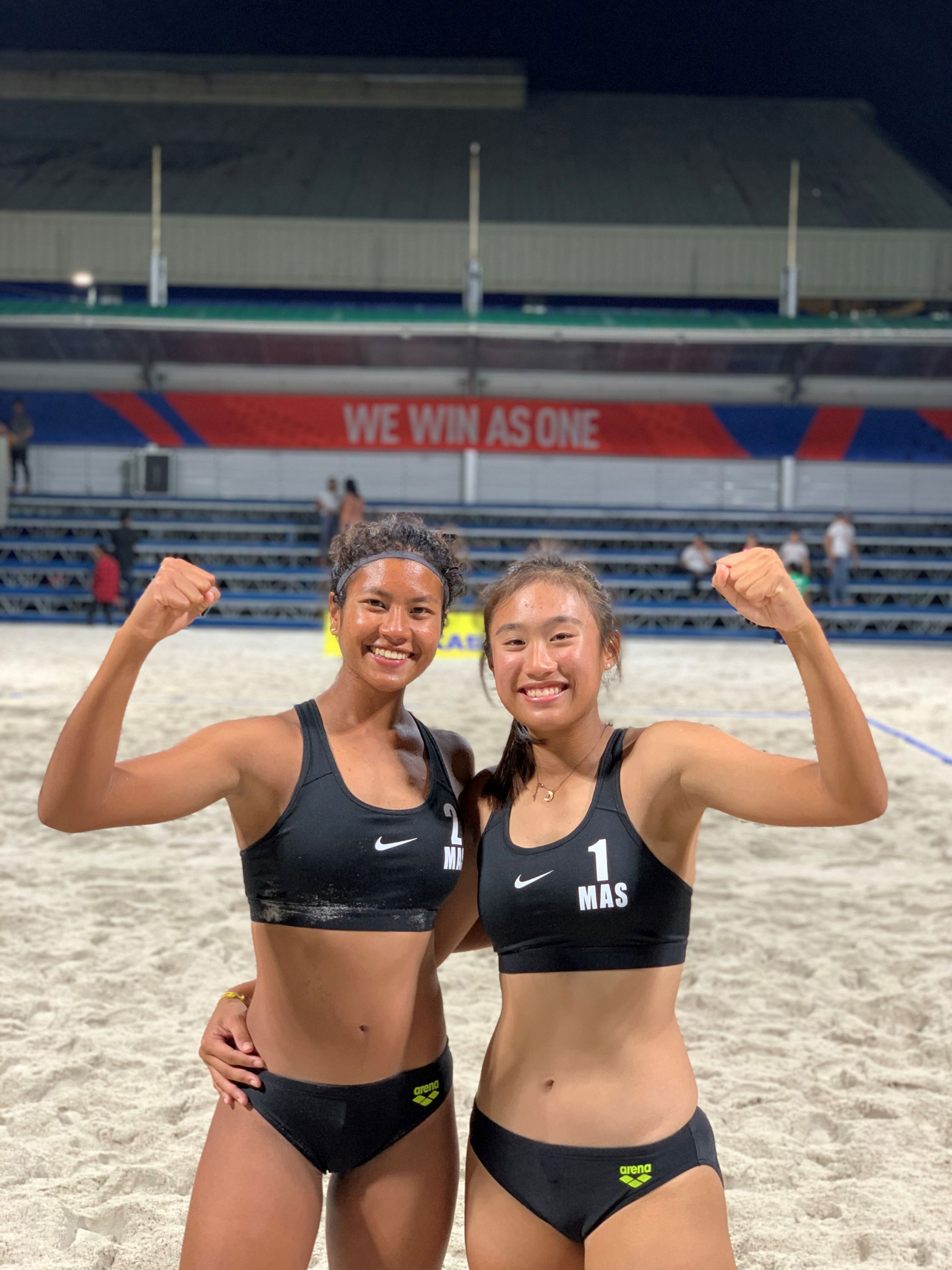 Qatar's beach volleyball stars eager to win gold at Beach Pro Tour